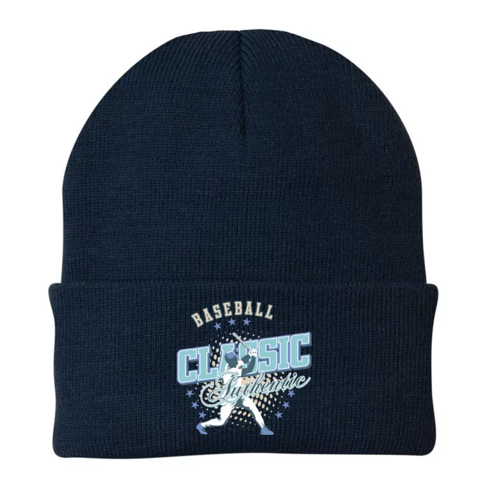 Baseball Classic Knit Cap Winter Beanie