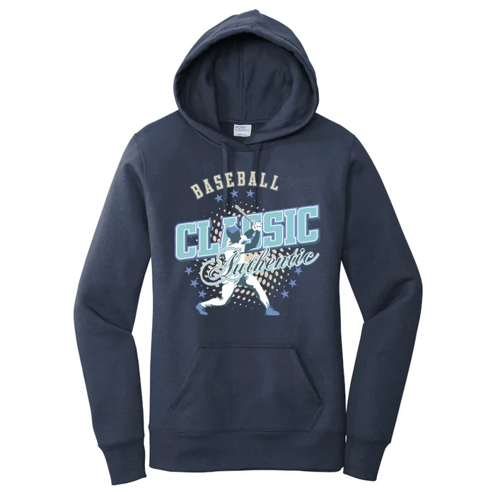 Baseball Classic Women's Pullover Hoodie