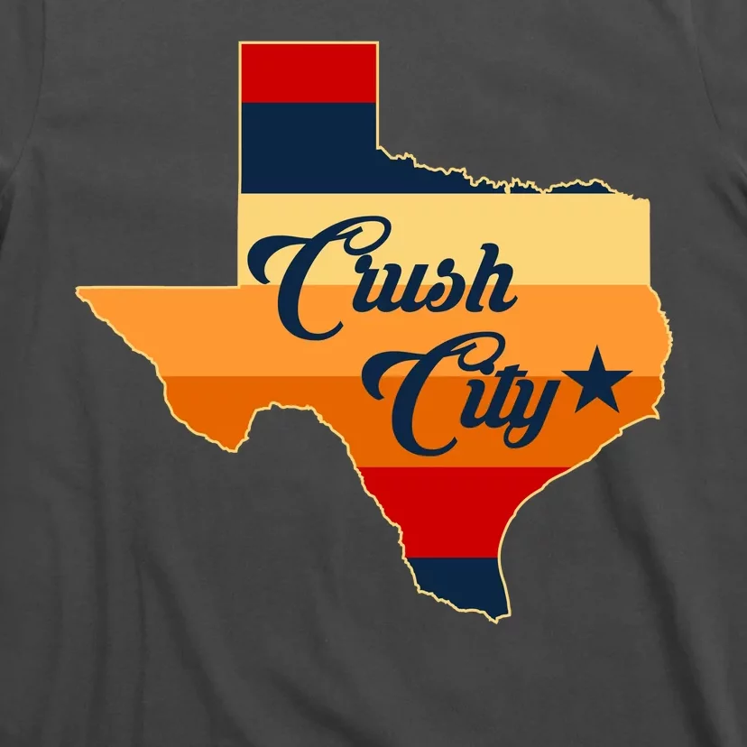 Baseball Crush City Houston Texas T-Shirt