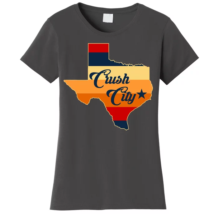 Teeshirtpalace Baseball Crush City Houston Texas T-Shirt