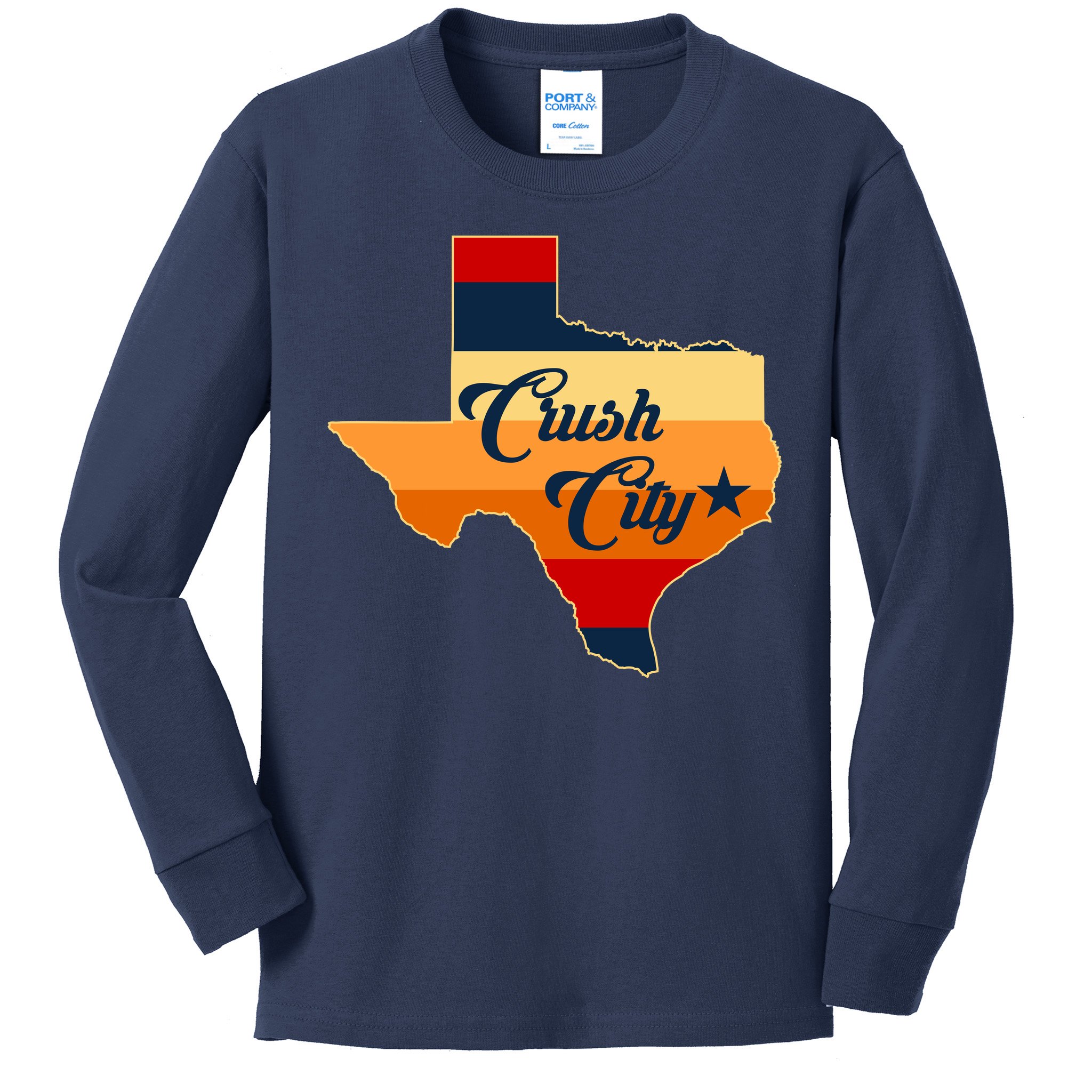 Baseball Crush City Houston Texas T-Shirt