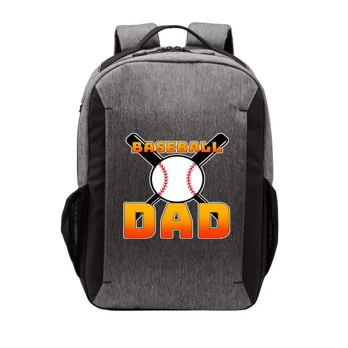 Baseball Dad Cute Father Vector Backpack