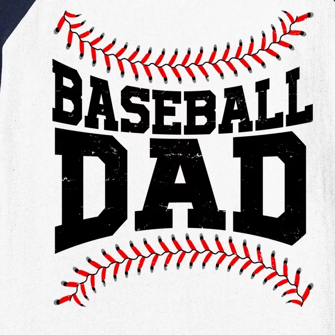 Baseball Dad Sports Fan Baseball Sleeve Shirt