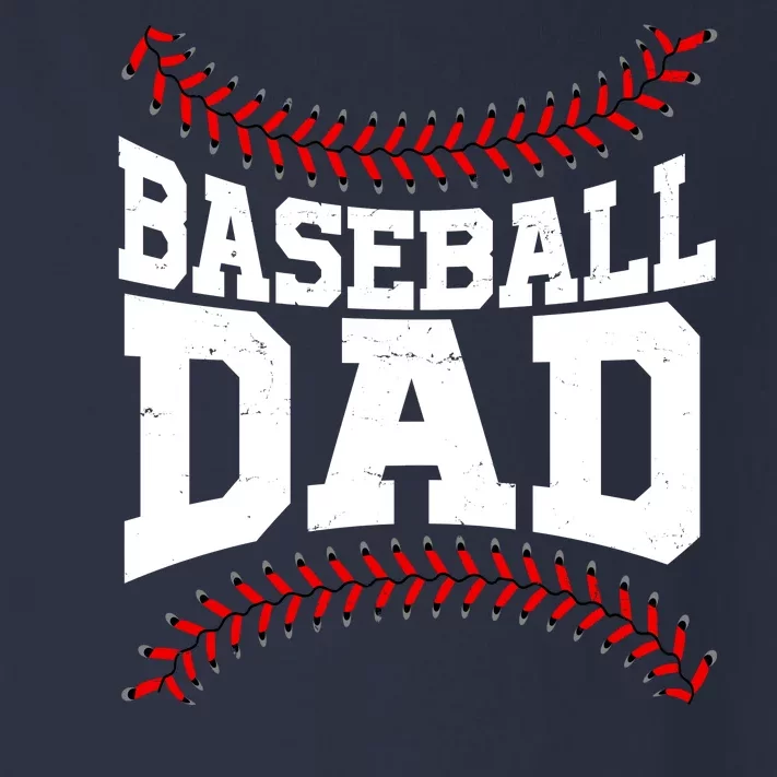 Baseball Dad Sports Fan Toddler Long Sleeve Shirt