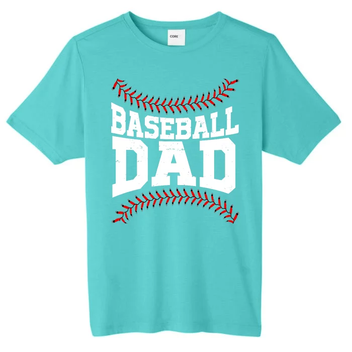 Baseball Dad Sports Fan ChromaSoft Performance T-Shirt