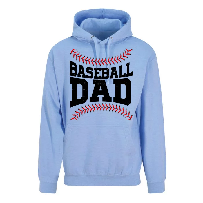 Baseball Dad Sports Fan Unisex Surf Hoodie