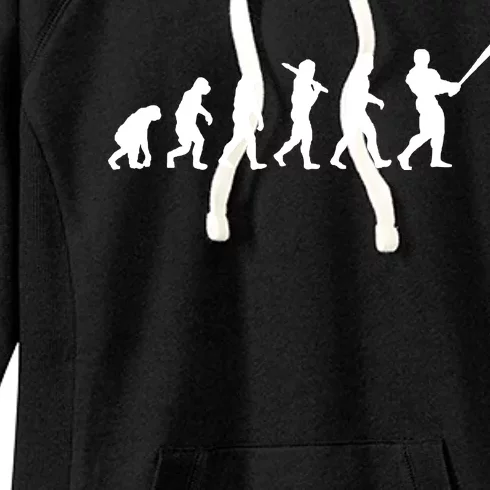 Baseball Evolution Women's Fleece Hoodie