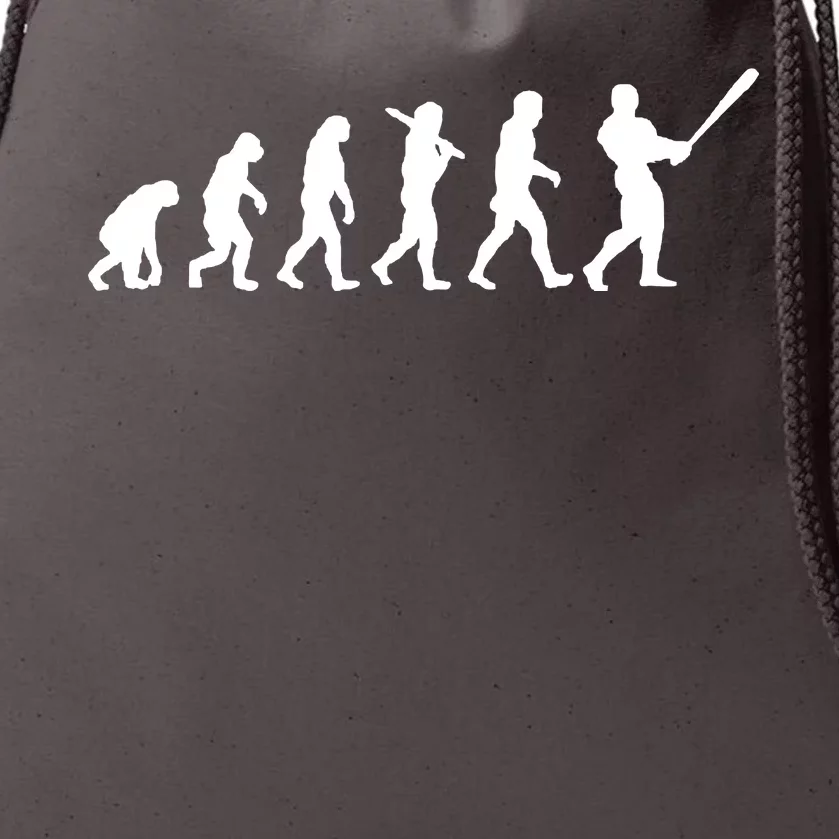 Baseball Evolution Drawstring Bag