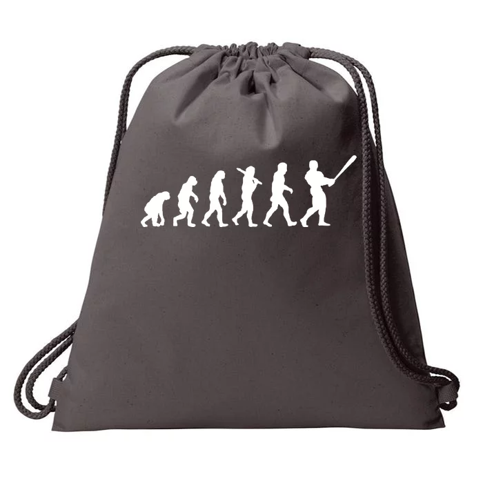 Baseball Evolution Drawstring Bag