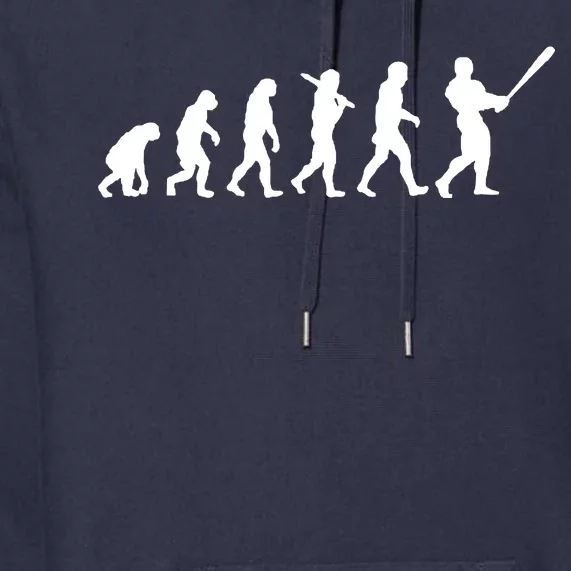 Baseball Evolution Premium Hoodie