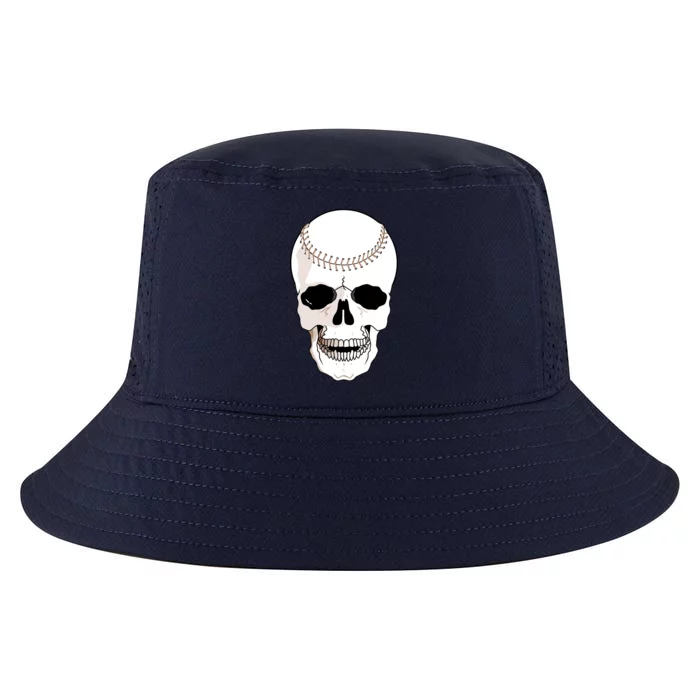 Baseball Face Skeleton Skull Cool Comfort Performance Bucket Hat