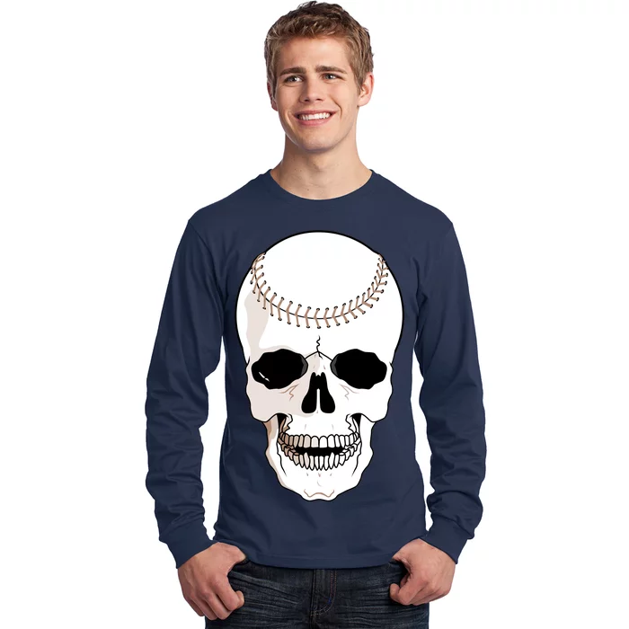 Teeshirtpalace Baseball Face Skeleton Skull T-Shirt