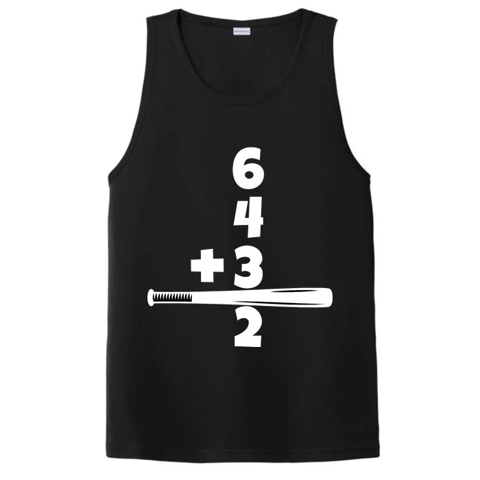 Baseball Funny Joke Performance Tank