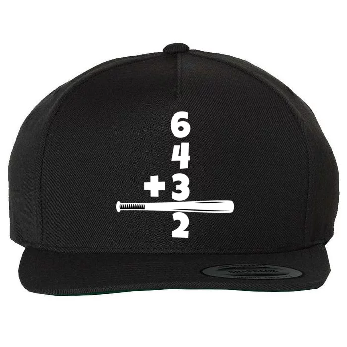 Baseball Funny Joke Wool Snapback Cap