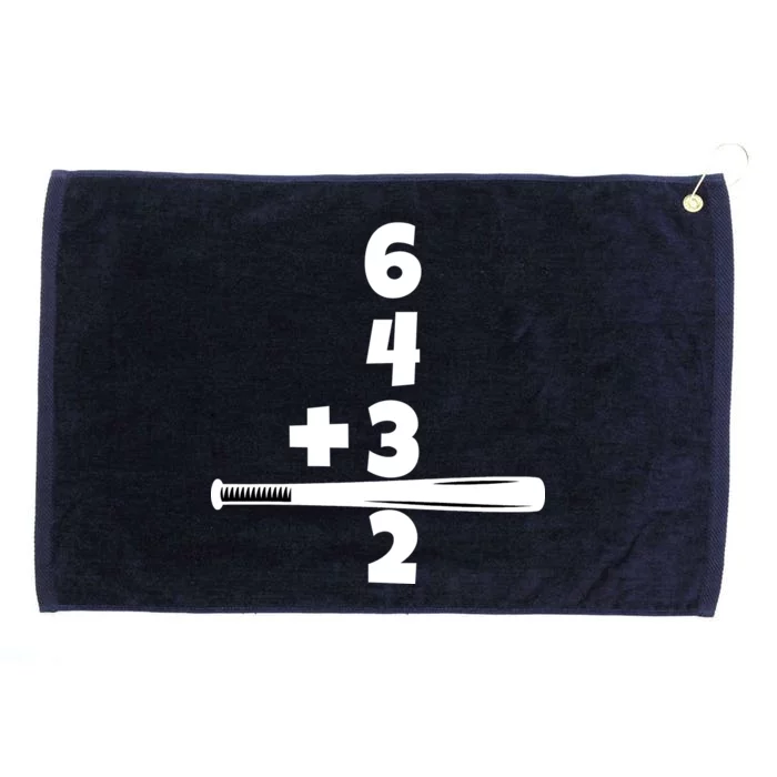 Baseball Funny Joke Grommeted Golf Towel