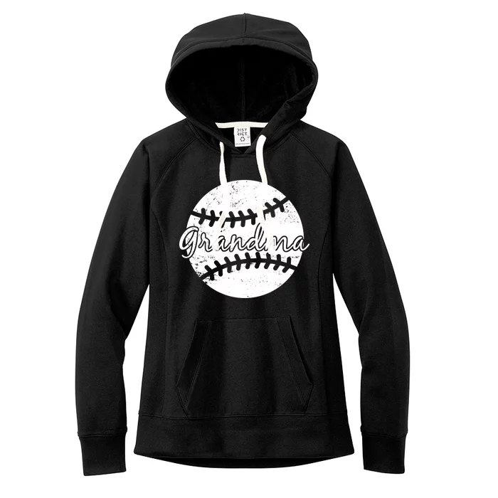 Baseball Grandma Women's Fleece Hoodie