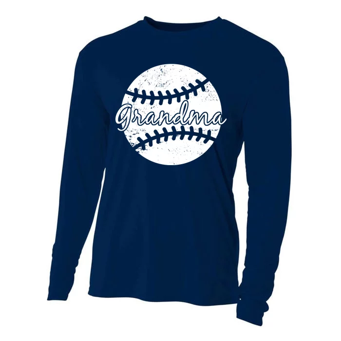 Baseball Grandma Cooling Performance Long Sleeve Crew