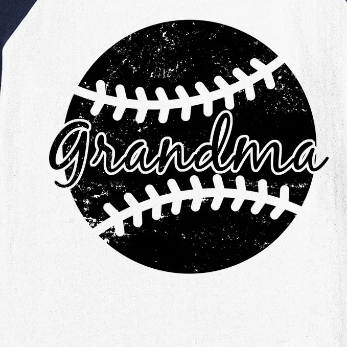 Baseball Grandma Baseball Sleeve Shirt