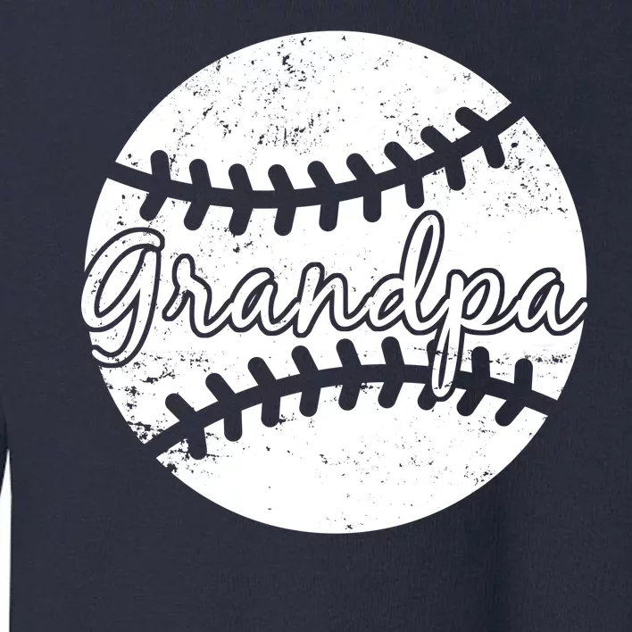 Baseball Grandpa Toddler Sweatshirt