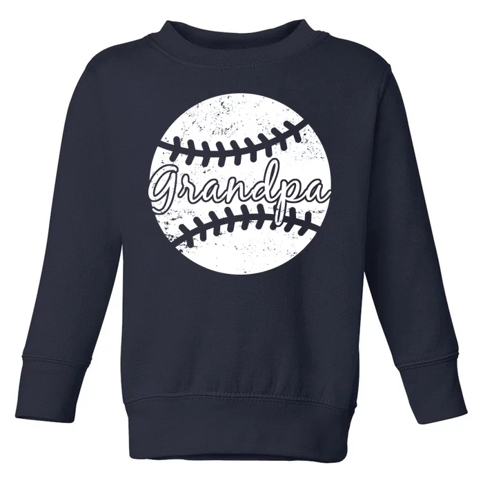 Baseball Grandpa Toddler Sweatshirt