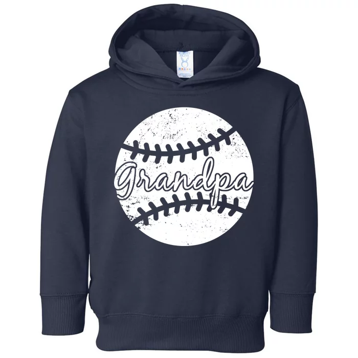 Baseball Grandpa Toddler Hoodie