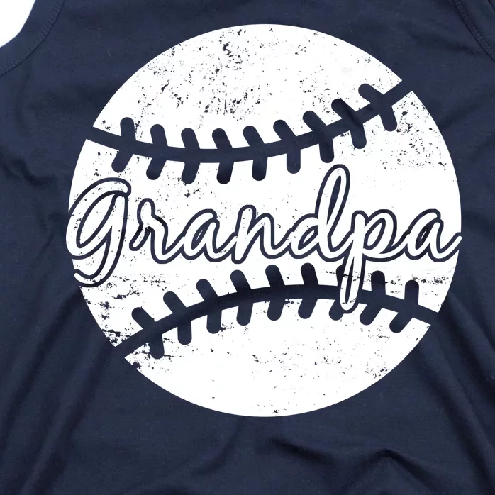 Baseball Grandpa Tank Top