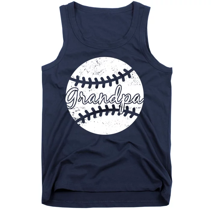 Baseball Grandpa Tank Top