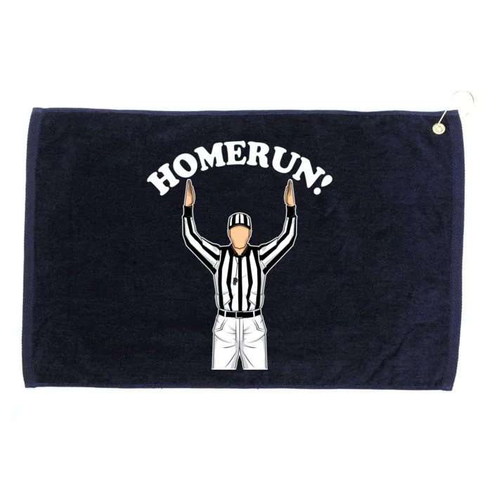 Baseball Homerun Football Referee Funny Grommeted Golf Towel