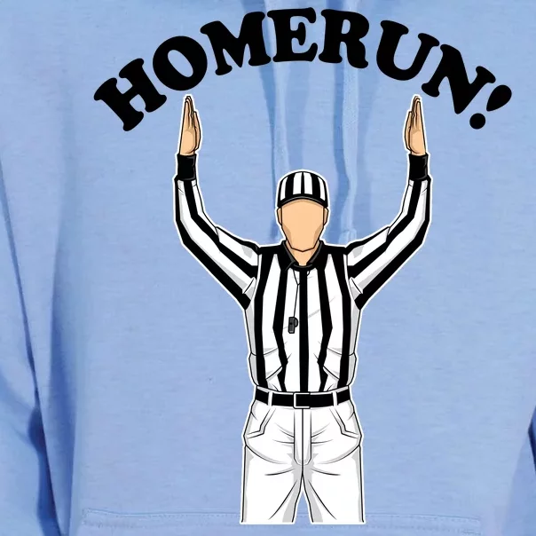 Baseball Homerun Football Referee Funny Unisex Surf Hoodie