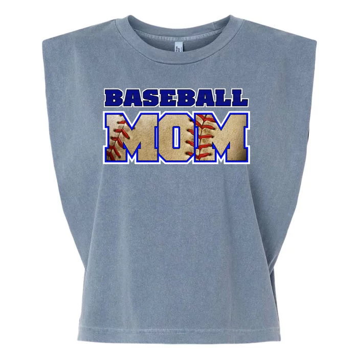 Baseball Mom Garment-Dyed Women's Muscle Tee