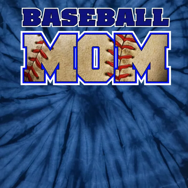 Baseball Mom Tie-Dye T-Shirt