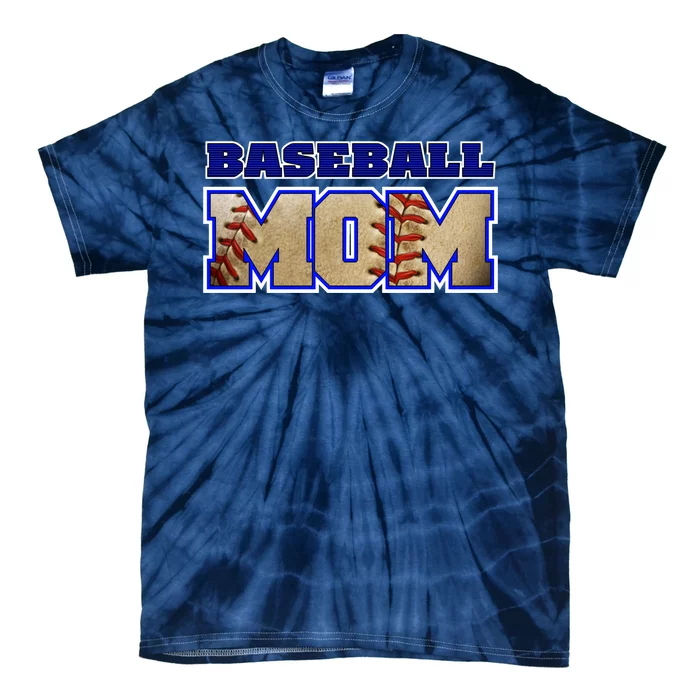 Baseball Mom Tie-Dye T-Shirt