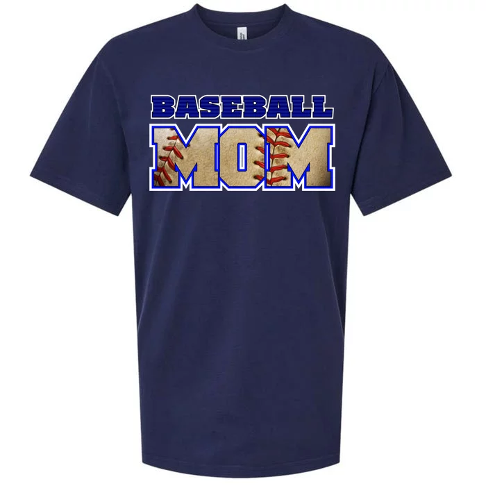 Baseball Mom Sueded Cloud Jersey T-Shirt