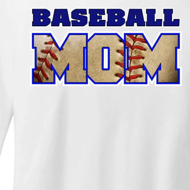 Baseball Mom Womens CVC Long Sleeve Shirt