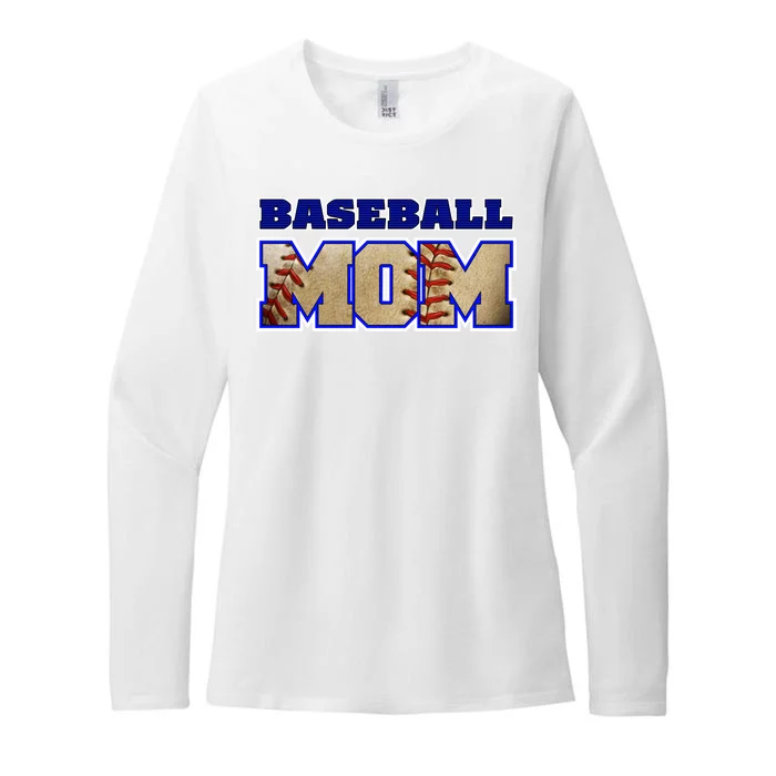 Baseball Mom Womens CVC Long Sleeve Shirt