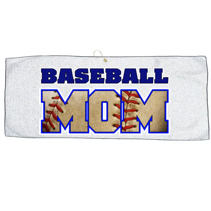 Baseball Mom Large Microfiber Waffle Golf Towel