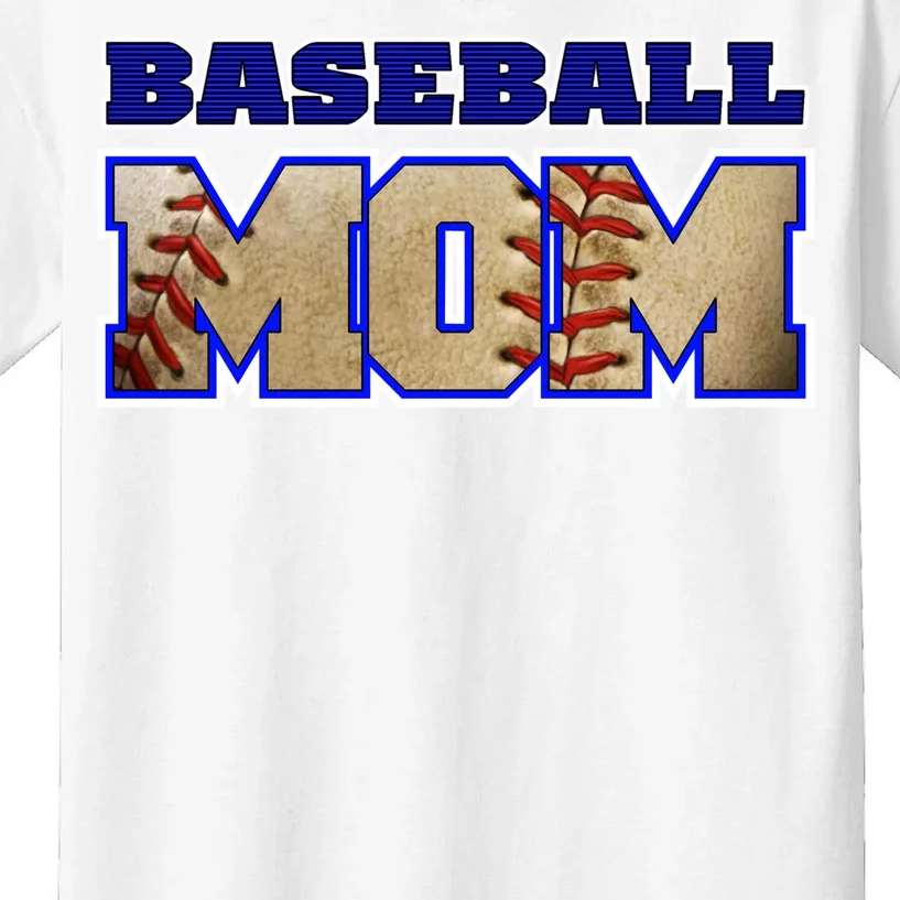 Baseball Mom Kids T-Shirt