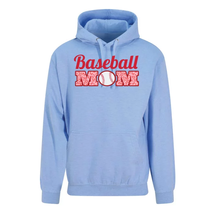 Baseball Mom Cheetah Print Unisex Surf Hoodie