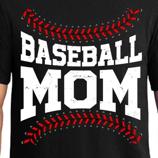 Baseball Mom Sports Fan Pajama Set