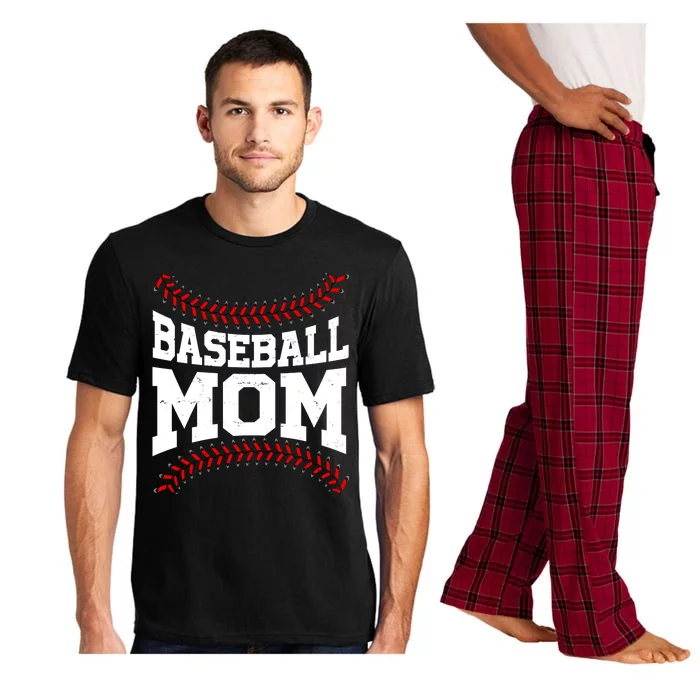 Baseball Mom Sports Fan Pajama Set