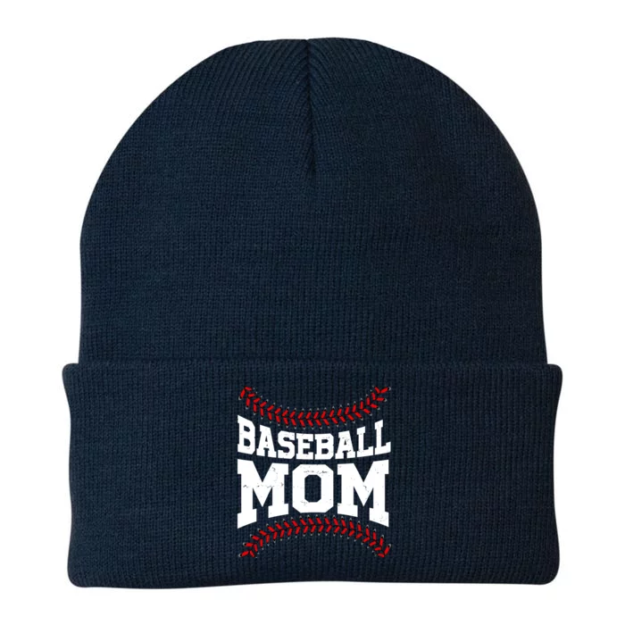 Baseball Mom Sports Fan Knit Cap Winter Beanie