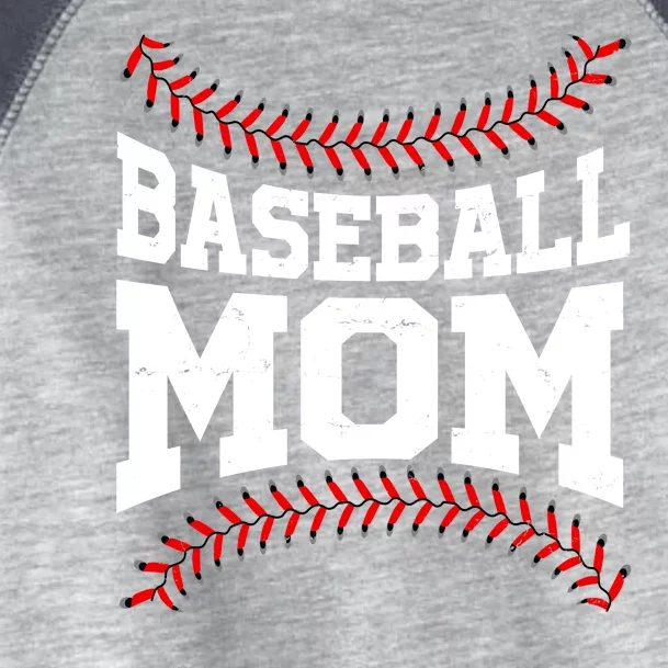 Baseball Mom Sports Fan Toddler Fine Jersey T-Shirt