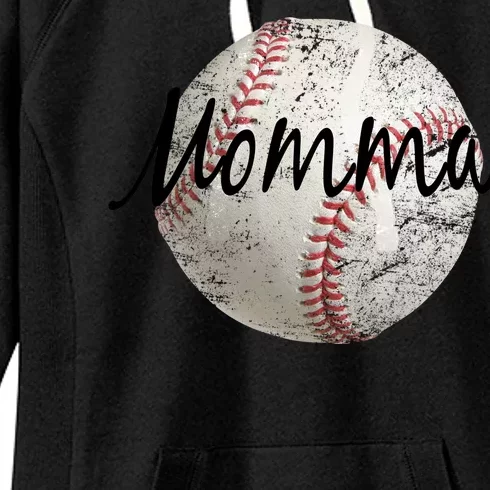 Baseball Momma Women's Fleece Hoodie