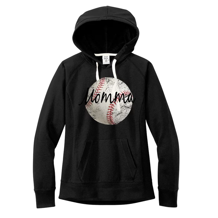 Baseball Momma Women's Fleece Hoodie