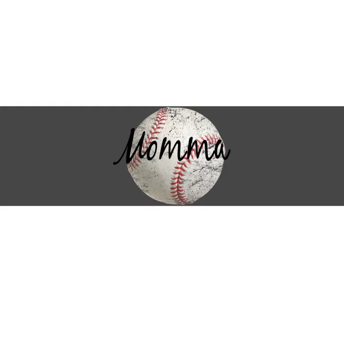 Baseball Momma Bumper Sticker