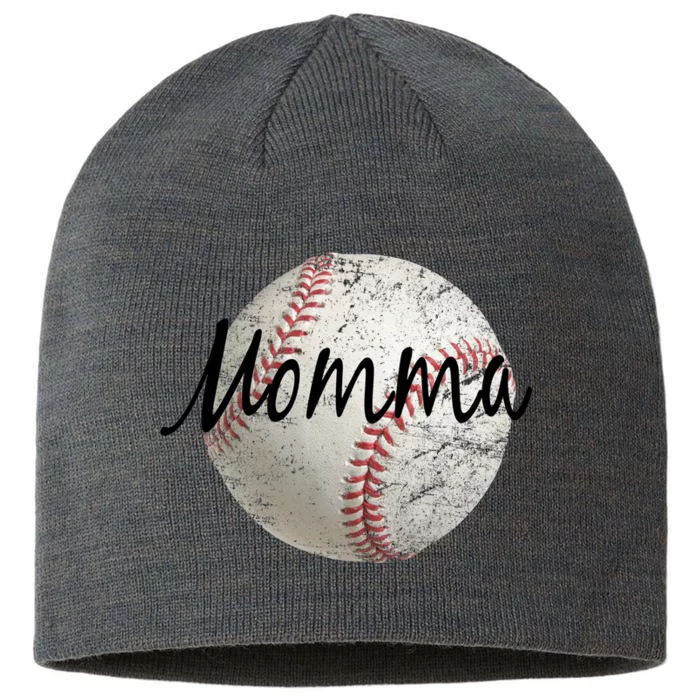 Baseball Momma 8 1/2in Sustainable Knit Beanie