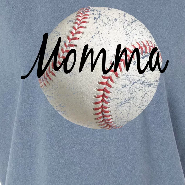 Baseball Momma Garment-Dyed Women's Muscle Tee