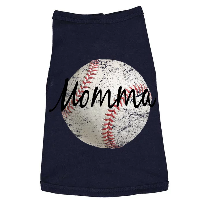 Baseball Momma Doggie Tank