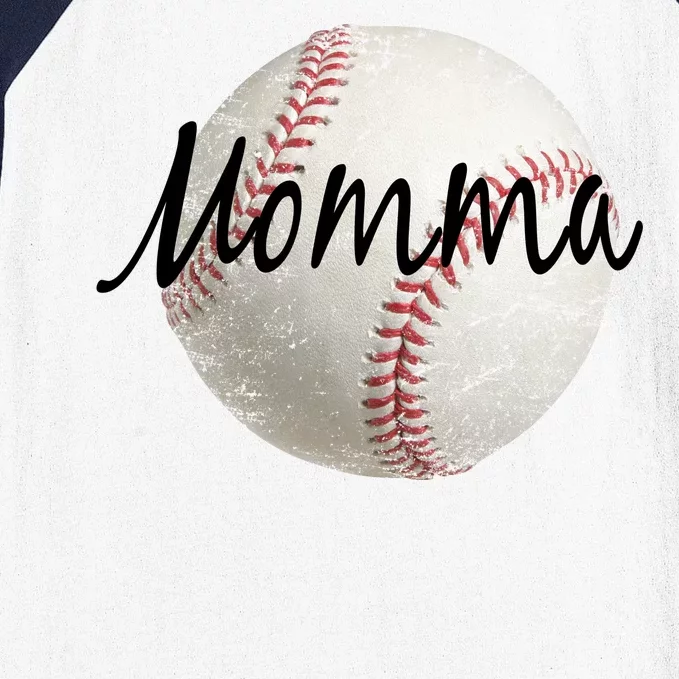 Baseball Momma Baseball Sleeve Shirt