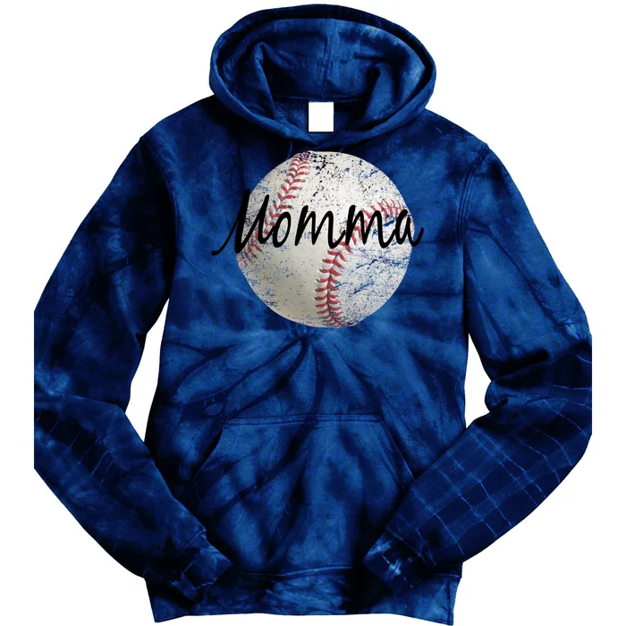 Baseball Momma Tie Dye Hoodie